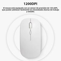 Teclado Inalámbrico Bluetooth Verde Oscuro Para Android iOS Windows Con Ratón Duradero Accesorios Para iPad Teclado Multilingüe Para Tablet - details 4