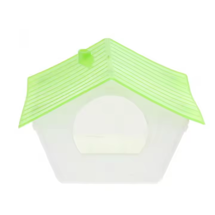Accesorios Para Jaula De Animales Pequeños Alimentador De Heno Para Conejo Hamster Gerbil Ratón Plataforma De Observación Juguete De Ejercicio - 1