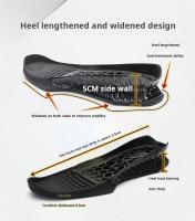Zapatos De Gimnasio Para Hombres Y Mujeres Antideslizantes Y Balanceados Para Levantamiento De Pesas Y Entrenamiento De Fitness Microfibra Y PU Suela De Goma Negro Y Blanco - details 3