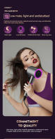 Secador De Pelo Ultrafino Portátil Colorido Moda Ión Negativo Inteligente Profesional Con Frío Y Caliente Para Salón Hogar Hotel - details 4