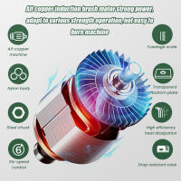 Máquina de tallado de carpintería eléctrica de 800W máquina de tallado de carpintería de 6 velocidades máquina de tallado de borde eléctrico herramienta de corte de borde bricolaje 6.35 fresadora， - details 6