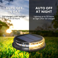 luz solar exterior，Luz LED Solar superbrillante para exteriores, lámpara de suelo para decoración de jardín, impermeable IP65, 3,7 V, 1200mAH, 4 piezas - details 2