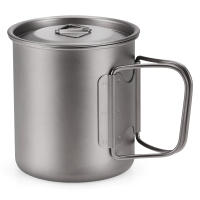 Taza De Camping De Titanio Portátil Con Mano Doblada Adecuada Para Picnic Tamaño 300ml / 350ml / 450ml / 550ml / 650ml / 750ml - details 37