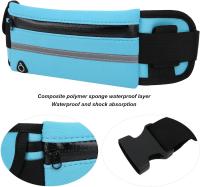 ARISE SHOP-Longfit Sport Bolso auxiliar running,Riñonera deportiva de Neopreno,Riñonera para correr, riñonera de entrenamiento, ultra ligera con salida para auriculares,cinturón de entrenamiento de fitness, cintura deportiva para mujeres y hombres - details 5