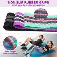 Elasticas Musculacion Antideslizantes,3 NIVeles de Ejercicios para Glutes, Cadera, Piernes, Yoga, Pilates - details 1