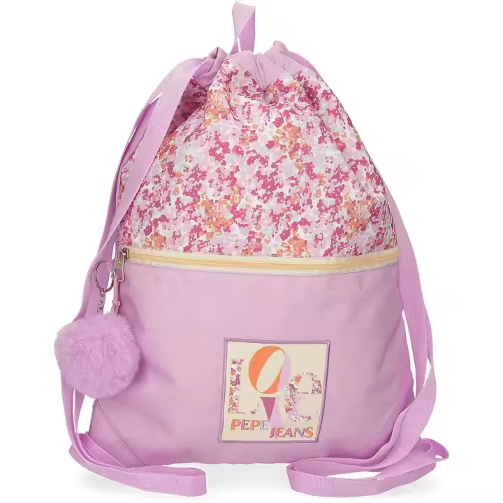 Pepe Jeans Mochila Saco Sandra Rosa - 1
