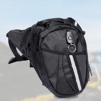 Bolsa De Cintura Para Hombre Norbinus De Nylon Bolsa De Pierna Para Motociclista Bum Bag Estilo Casual Unisex Color Sólido - details 7