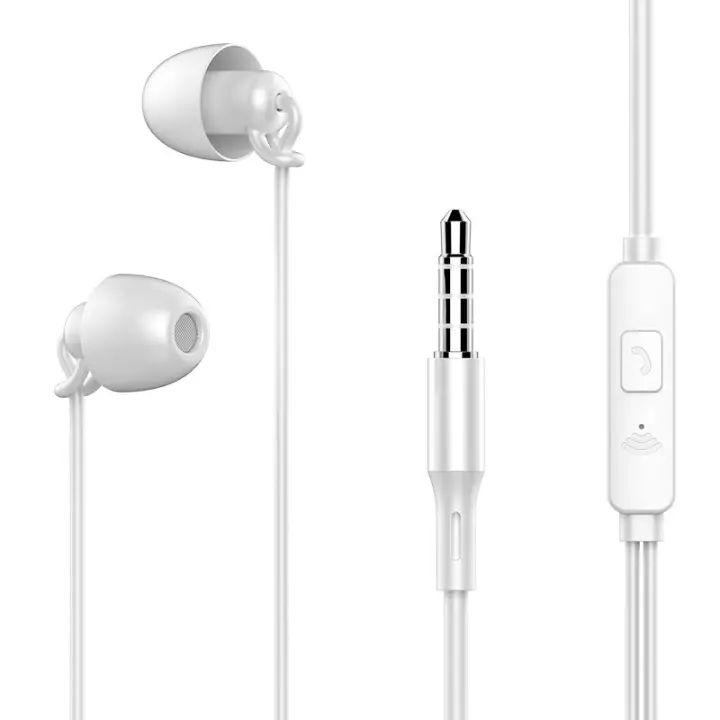 Auriculares HiFi ASMR Con Cancelación De Ruido Silicona Suave TPE Cable Sin Presión En El Oído Para Xiaomi Huawei Auriculares Para Dormir - 1