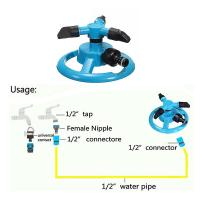 Asperores automáticos de Agua para Jardín Riego de céped Rotación 360 - details 2