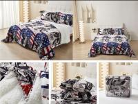 Edredón nórdico con Borreguito Ultra Suave y cálido Set de Cama con Funda de Almohada (180x240CM +1 Funda)(220x240CM +2 Funda)(240x260CM +2 Funda) - details 0