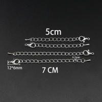 Cadena De Extensión Para Joyería DIY Con Cierre De Langosta 50-70mm 10-20 Piezas Conector Para Pulseras Y Collares Metal Aleación De Zinc - details 4