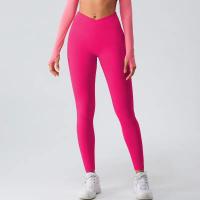 Pantalones De Yoga Para Mujer Cintura Alta Mallas De Levantamiento Glúteos Fitness Running Transpirables Leggings De Gimnasio - details 26
