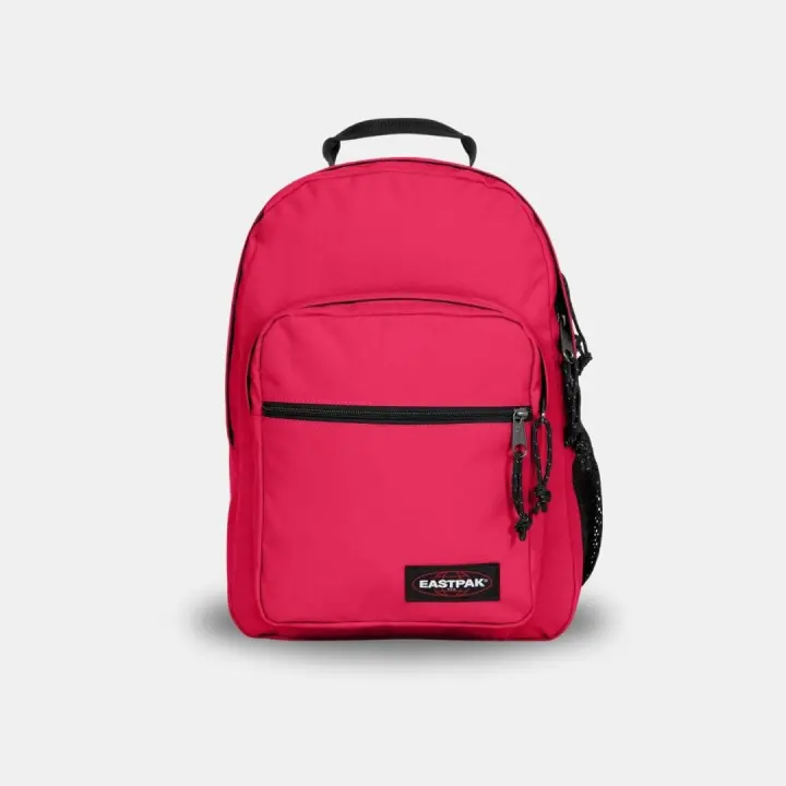 Mochila Eastpak Morius Strawberry Pink | Doble Apertura | Portabotellas | Funda para Portátil - 1