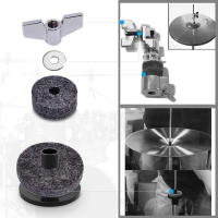 Juego De Accesorios Para Batería De 18 Piezas Negro Repuesto De Pelo Para Instrumentos Musicales - details 0