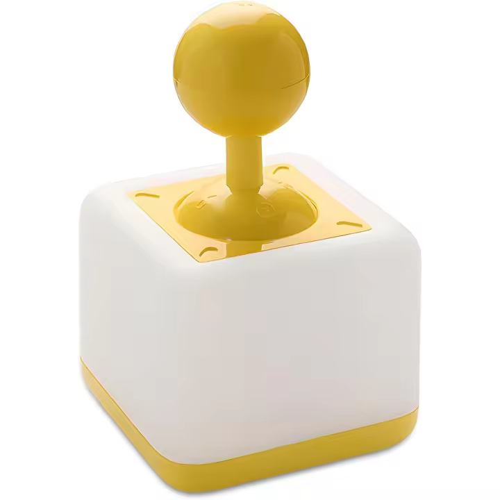 Lámpara de noche con interruptor para dormitorio, recargable por USB, 2 Modos de Luz, Juguetes antiestrés, Luz Nocturna con ajustado retardado, Amarillo color - 1