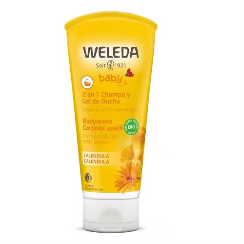 Weleda Champu Y Gel De Ducha Calendula Bebe (200 Ml ) - 1