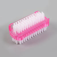 Cepillo De Limpieza Para Uñas Doble Cara Herramienta De Manicura Y Pedicura Ideal Para Uñas De Los Dedos Y Los Pies Material Plástico Y Nylon Tamaño 8*4cm - details 6