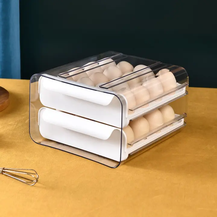 Organizador de dos niveles para el almacenamiento de huevo - 1