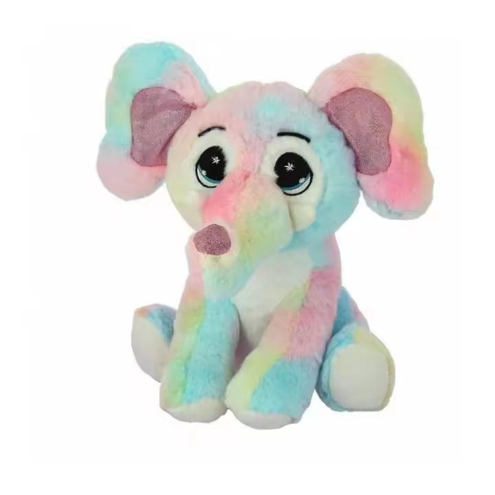 Bimar Peluche Elefante Multicolor 42 Cm Suave y Adorable - 1