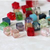 Cristal Cuadrado De 4mm 6mm 8mm Cuentas Sueltas Para El DIY De Joyería Como Pendientes Collar Y Pulseras Cuentas Espaciadoras Para Bordado - details 7