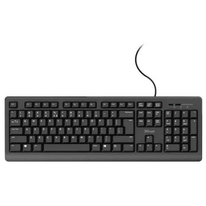Teclado TRUST Primo 23883 (USB - Español) Negro TRUST 23883 - 1