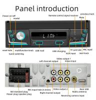 Reproductor Multimedia MP5 De 7 Pulgadas Con Android Auto Y CarPlay Retráctil 1DIN Pantalla HD Inalámbrica Bluetooth FM USB AUX Para Coche - details 15