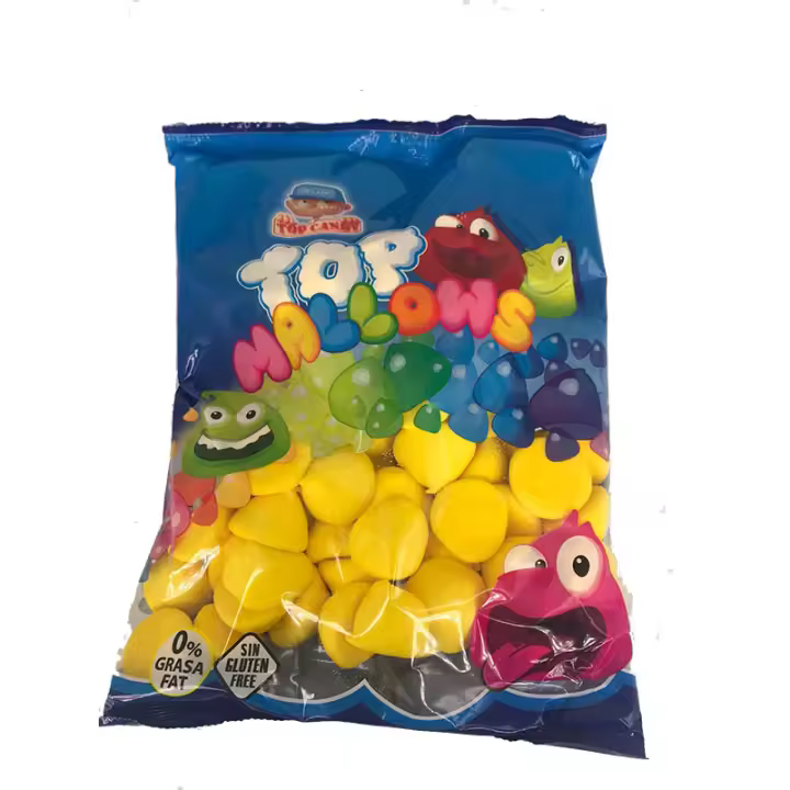 NUBES GOMINOLA BOLAS AMARILLAS TOP CANDY BOLSA 1KG. - 1