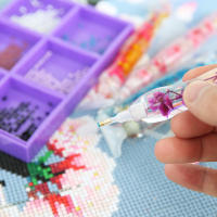 Kit De Herramientas Para Pintura De Diamantes Momoart Con Pluma De Resina Y Cabezas De Reemplazo Herramientas Para Mosaico DIY Accesorios De Manualidades - details 4
