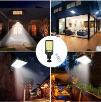 Luz Solar Exterior Con Inducción Humana 72/108COB Luz De Pared Para Jardín Patio Garaje Iluminación De Calle Tres Modos Impermeable - details 10