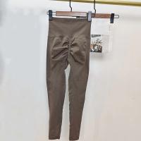 Nuevas Leggings De Yoga Para Mujer De Color Sólido Con Cintura Elástica Tallas Pequeñas Sin Costuras Levantadoras Y Adelgazantes De Piernas Fitness De Longitud Del Tobillo - details 4
