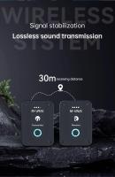 M-vave WP-9 Auriculares Inalámbricos Monitor 2.4G Recargables Transmisor Receptor Con Volumen Soporte Estéreo Mono Función Mute - details 2