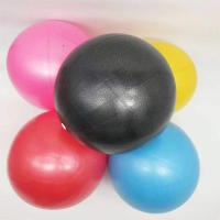 Bola De Yoga De 25cm Bola De Gimnasia De Fitness Plegable Antirrota Con Clip Transparente Y Engrosada Para Pilates - details 12