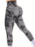 Pantalones De Yoga Para Mujer Leggings Deportivos Sin Costuras Cintura Alta Push up Tallas Trueñas Para Gimnasio Y Fitness Ropa De Gimnasio - details 9