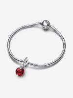 Pandora - Charm Colgante de Mariquita Roja-Plata de Lei - details 3