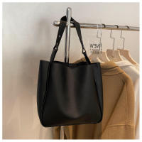 Bolso De Hombro Para Mujer Estilo Retro Minimalista Gran Capacidad Malla Texturada Bolso De Comercio Forma De Barroco - details 33