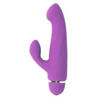 DILDO VIBRADOR RABBIT BORAL 20 SPEEDS SILICONE LILA- INTENSE FUN - details 1
