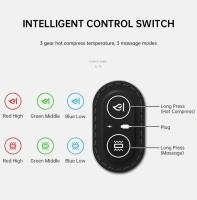 Almohada Masajeadora Eléctrica De Vibration Térmica Para Relaxar La Columna Cervical Reducir La Fatiga Muscular Y Aliviar Los Problemas Del Sueño Y El Dolor De Hombros - details 10