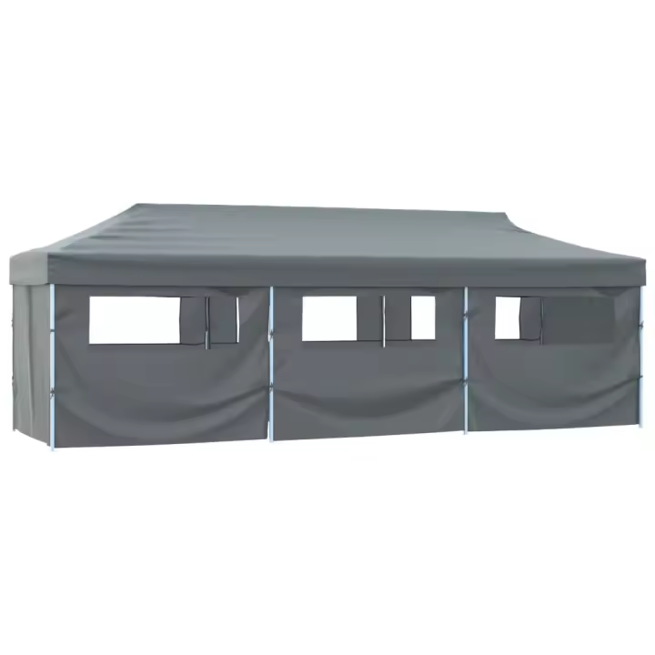 vidaXL Carpa Plegable Pop-up 8 Paredes 3x9 m Tienda Cenador Marquesina Color Crema,  Antracita,  Azul y mas - 1