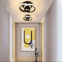 Lámpara De Techo LED Para Pasillo Balcón Dormitorio Sala De Estar Decoración De Pasillo 110-220V Material De Hierro Moderno - details 7