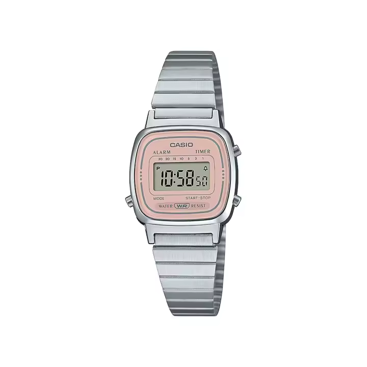 RELOJ CASIO LA670WEA-4A2EF DE MUJER RETRO VINTAGE MINI COLLECTION PEQUEÑO ROSA - 1