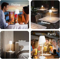 Lámpara De Noche Recargable RGB LED Para Mesa Lámpara De Botella De Vino Ambiente Para Hogar Clubs Bar Hotel Decoración - details 14