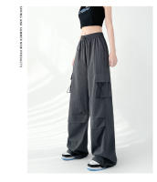 Pantalones Deportivos Casual Para Mujer Con Pierna Ancha Algodón Quick-Dry Cintura Alta Pantalones De Correr Al Aire Libre Pantalones De Baile Sueltos - details 13