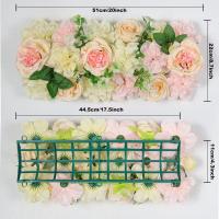 Arco De Flores Artificiales Para Boda Rosas Y Peonías De Seda Decoración De Reception/Banquet Estilo Floral Personalizable - details 11