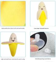 Juguetes De Peluche Para Mascotas Resistentes Al Masticar Juguete De Lloro Para Perros Y Gatos Puzzle De Frutas Bananas - details 2