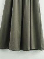 Vestido Largo Con Cremallera Para Mujer TRAF Elegante Y Elegante Vestido Sin Mangas Plisado A-Line Midi Para Fiesta Verano 2024 - details 8
