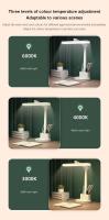 Lámpara De Mesa LED Con Protección Ocular Iluminación Dimmable Para Estudio Y Oficina Luz De Escritorio Inteligente Con 3 Niveles De Iluminación Toque Lámpara De Lectura De Cama Plegable - details 3