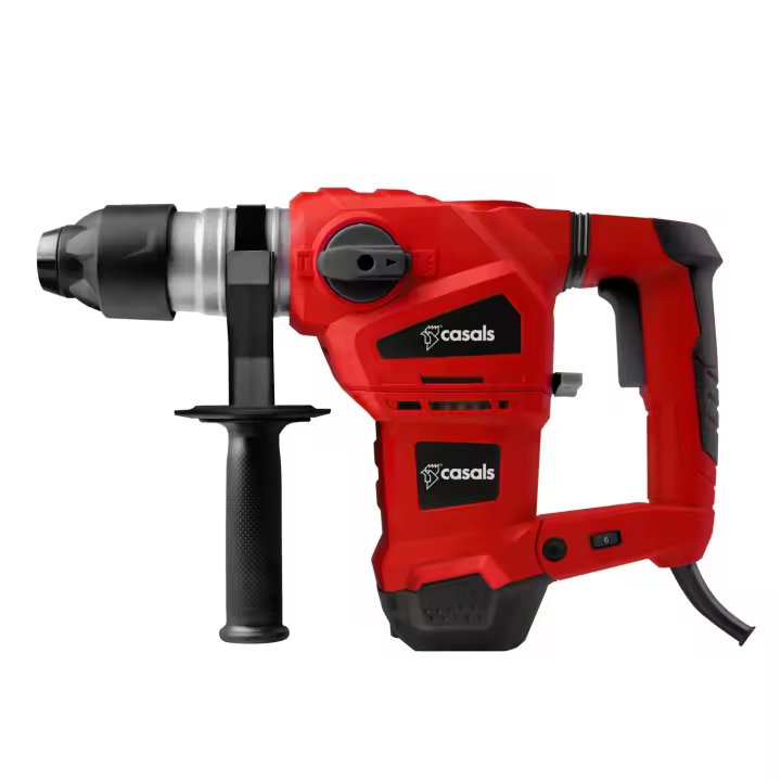 Casals - Martillo Demoledor SDS Plus HA150032QEK, Demoler Tabiques, Paredes, Vallas, Herramienta Profesional, Incluye Accesorios - 1