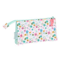 Peppa Pig Estuche Portatodo Triple de Cosy Corner Safta - Peppa Pig - Cartuchera - Material Escolar - Estuche Lapices - Estuche Colegio - Portatodo - Bolsillo interior central con cremallera - Infantil - Colegios - Portatodo Infantil - Medida 220x30x120mm - details 2