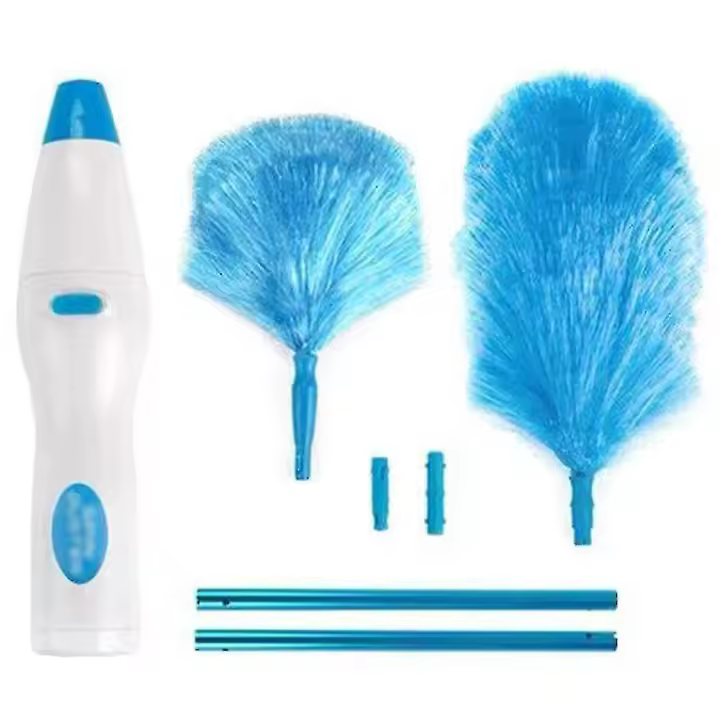 Electric Duster Cleaning Brush 180  Electric Feather Duster Window Blinds Furniture Cleaning Tool Household Helper - 1