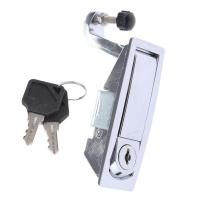 Cerradura De Compresión Para Puerta De Bote RV Con Llaves Cerradura De Palanca De Presión a Nivel Con Llaves Cromada Para Armario Y Piso Del Cockpit - details 2